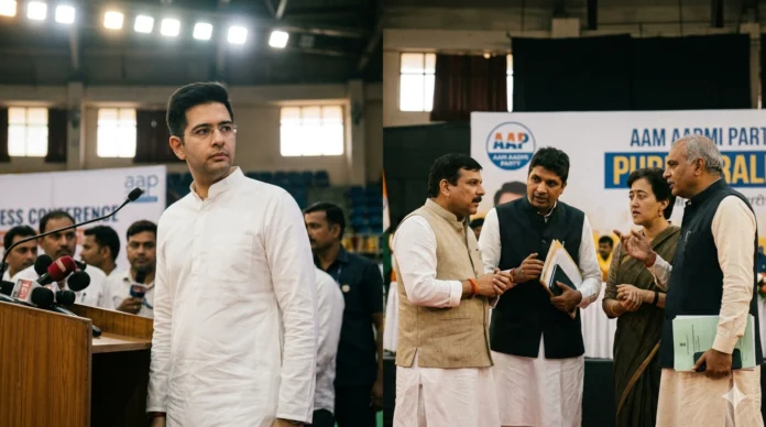 Raghav Chadha vs AAP